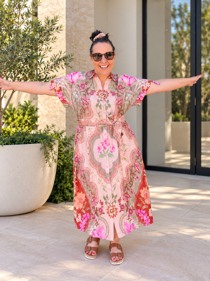 Fionn Midi Dress - Heritage Floral