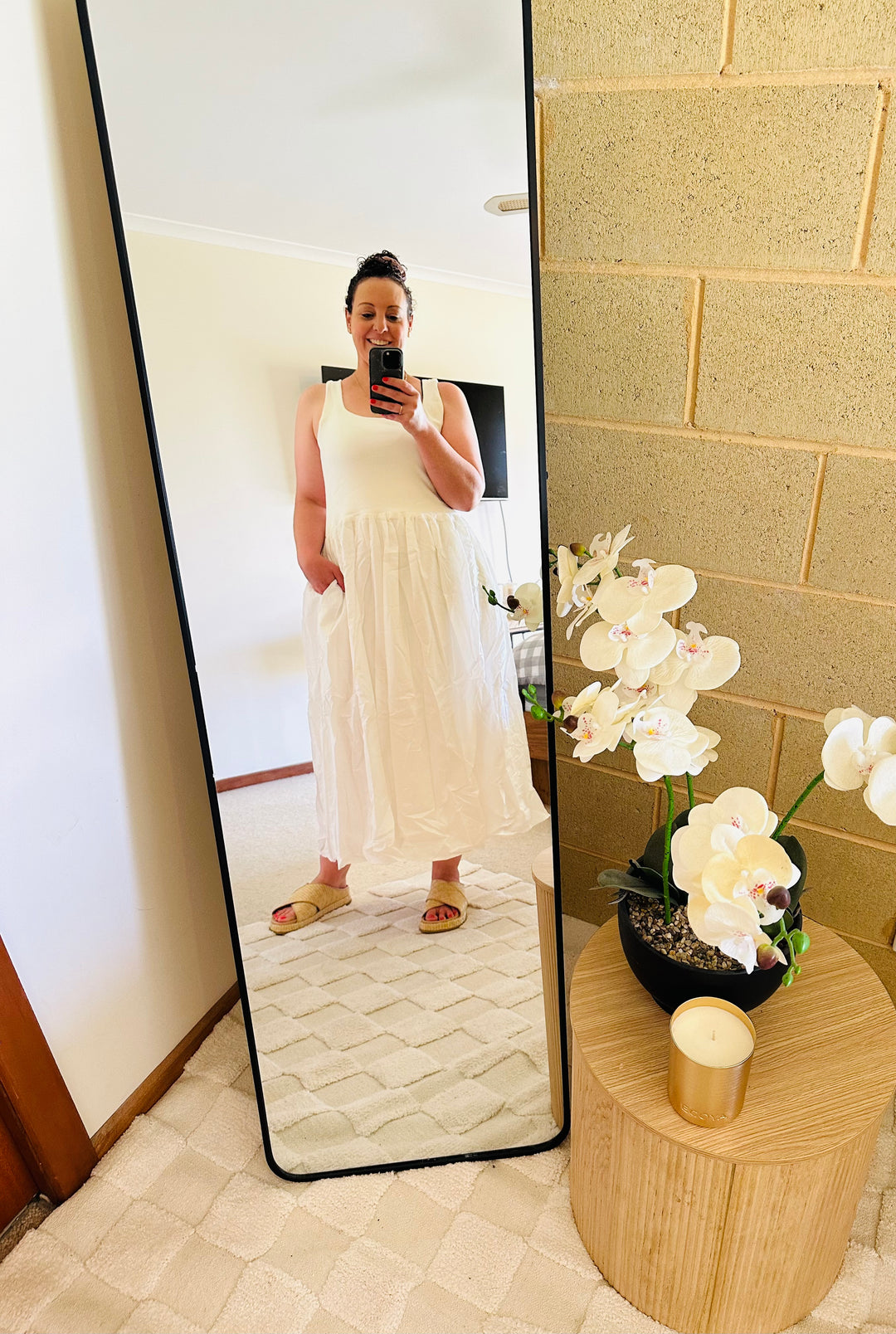 Melisa Dress-off white