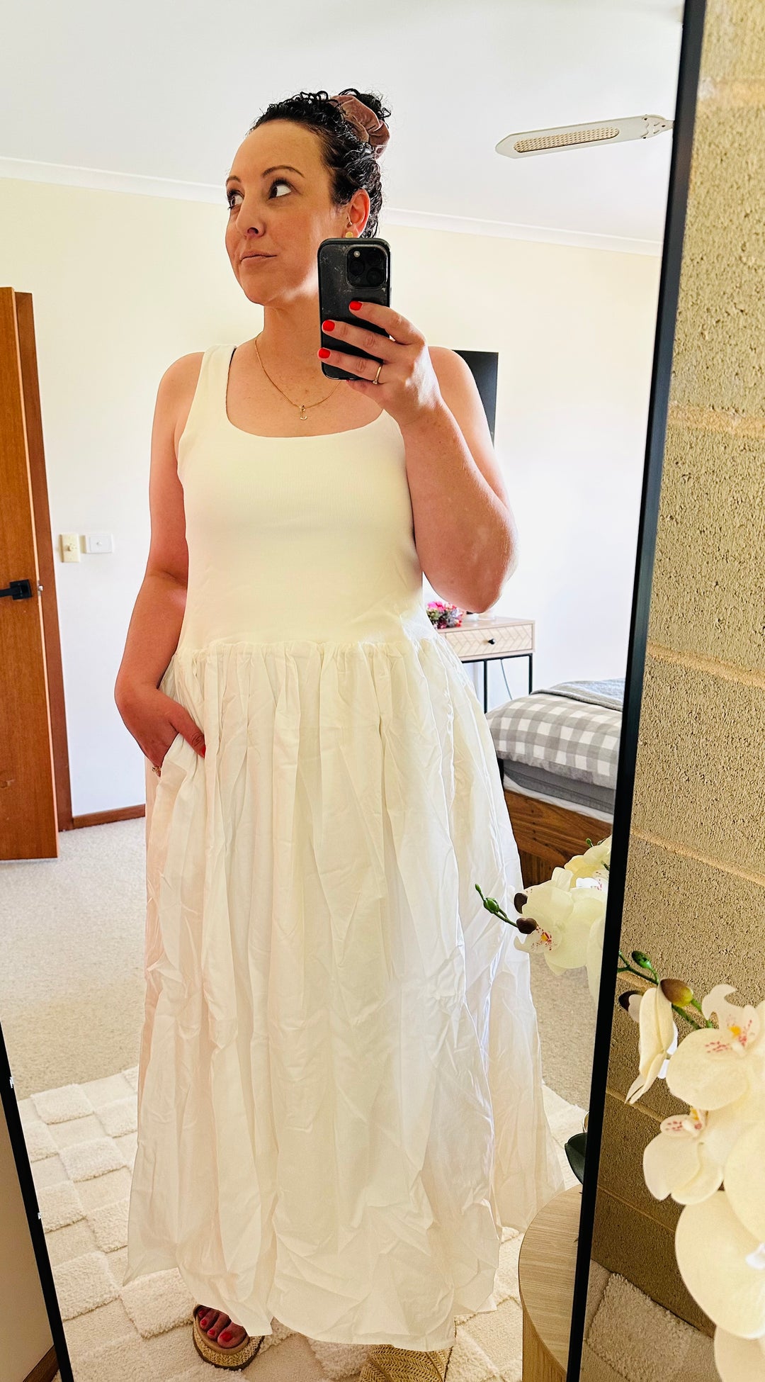 Melisa Dress-off white