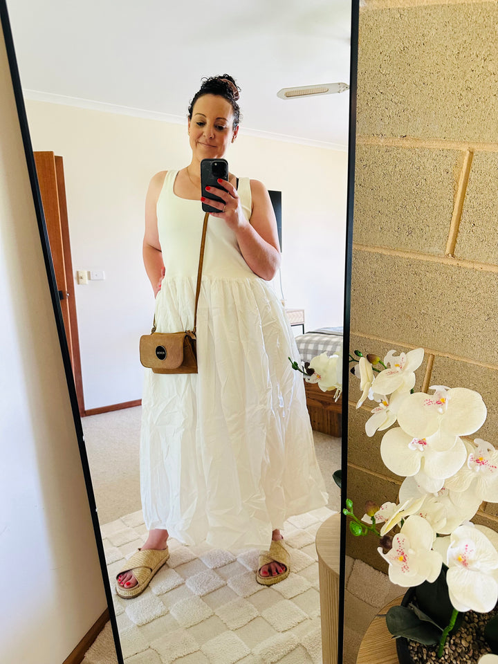 Melisa Dress-off white