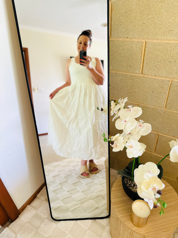 Melisa Dress-off white