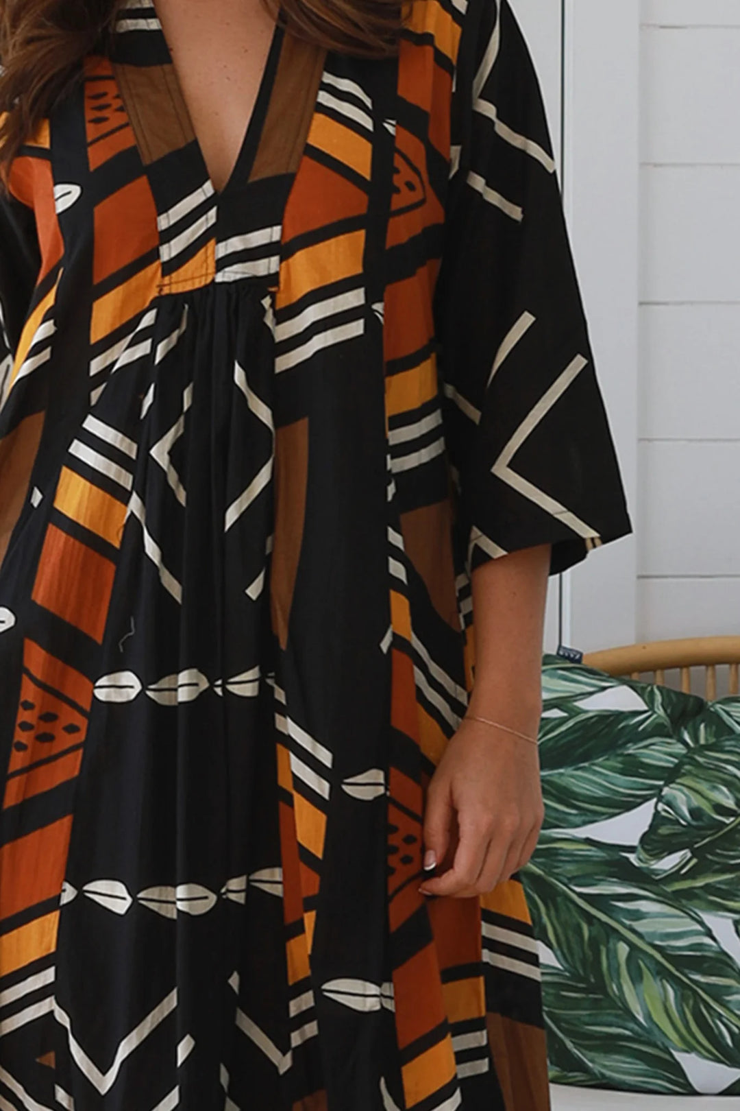 Amira Midi Dress - Black