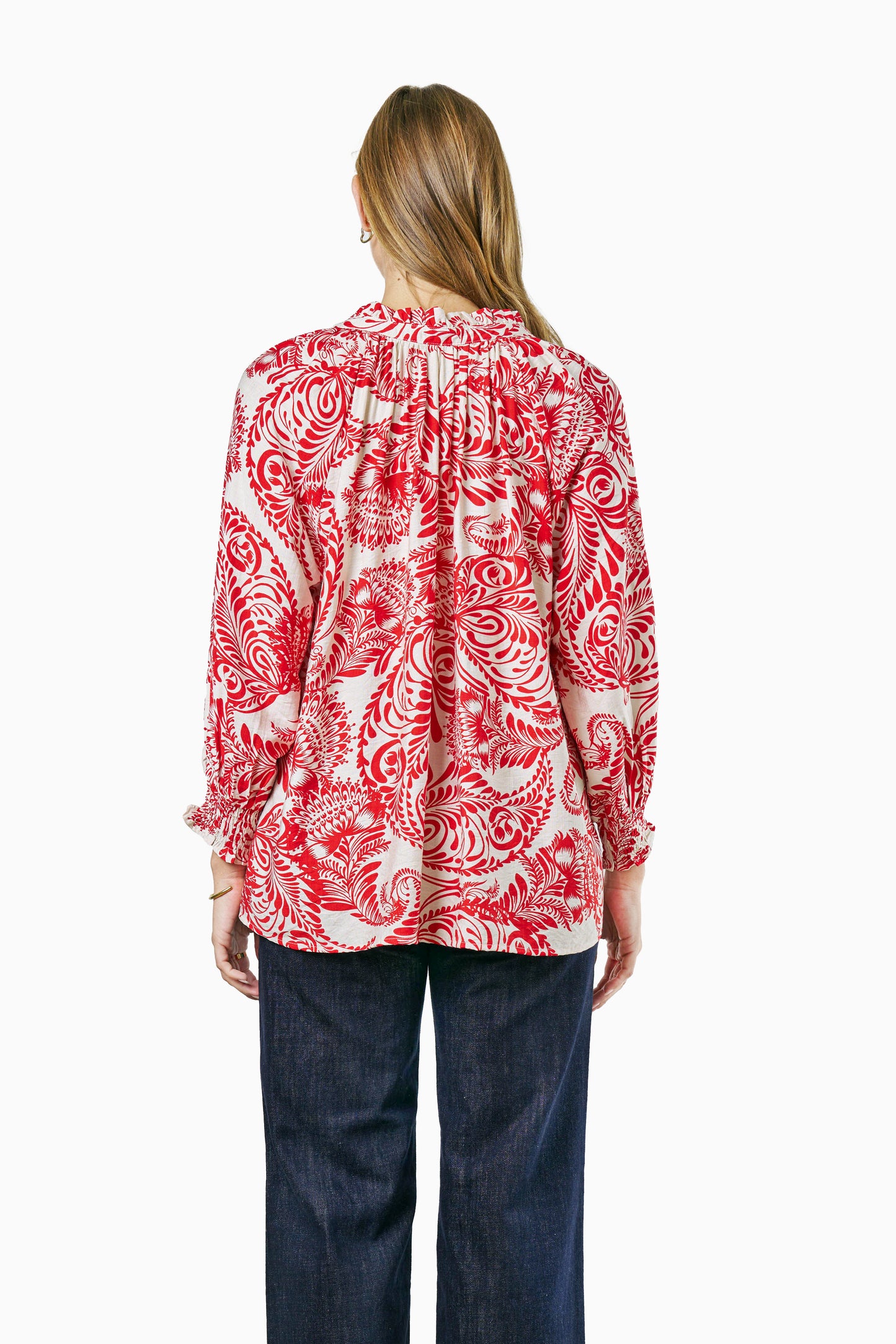 Antonia Shirt-Red