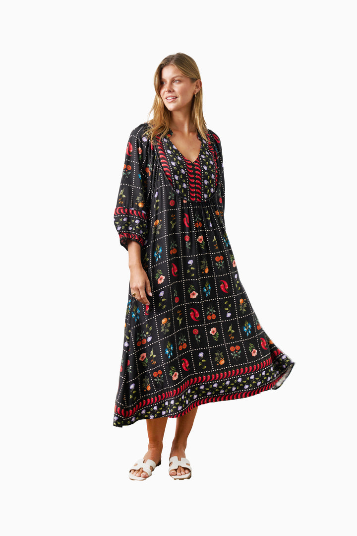 Charley Dress - Black Chilli