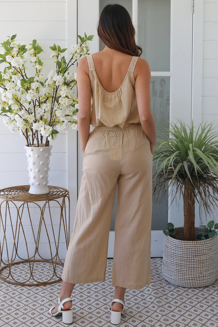 Demi 3/4 Pants - Beige | Charlotte The Label