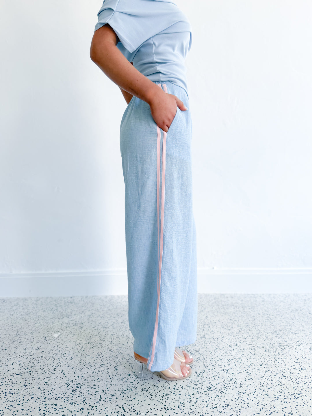 Ella Pants - Sky Blue