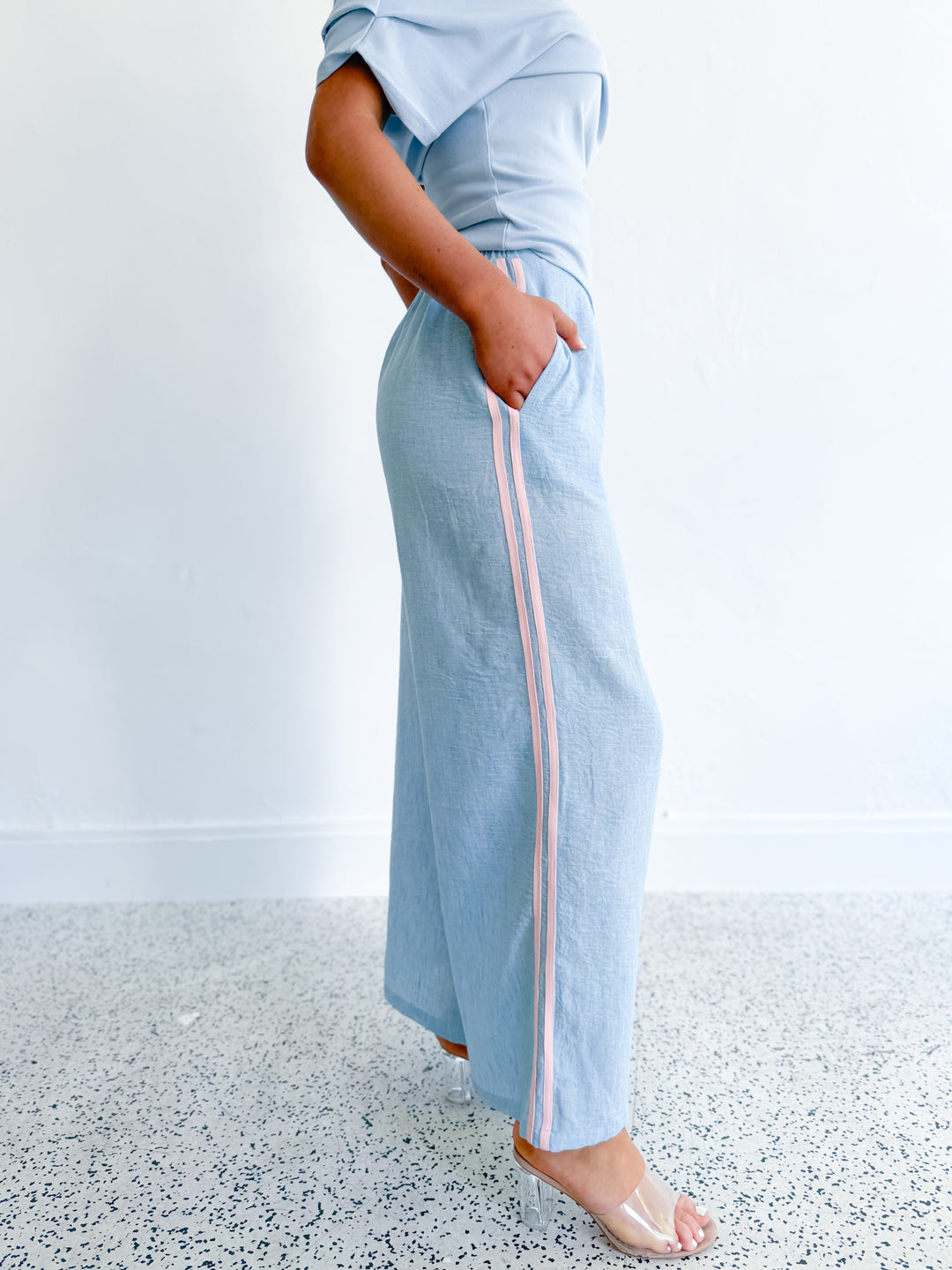 Ella Pants - Sky Blue
