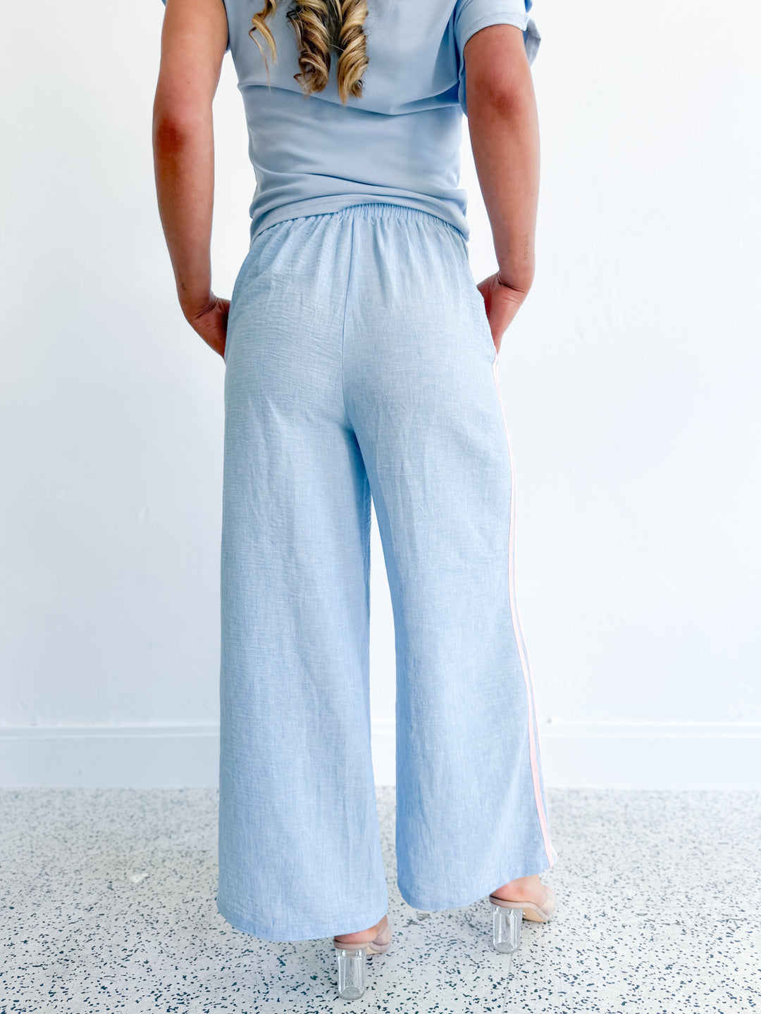 Ella Pants - Sky Blue