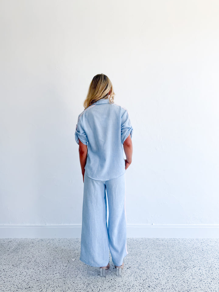 Ella Pants - Sky Blue