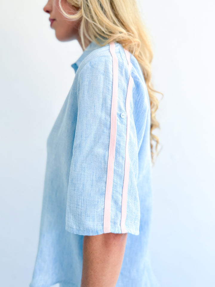 Ella Shirt - Sky Blue