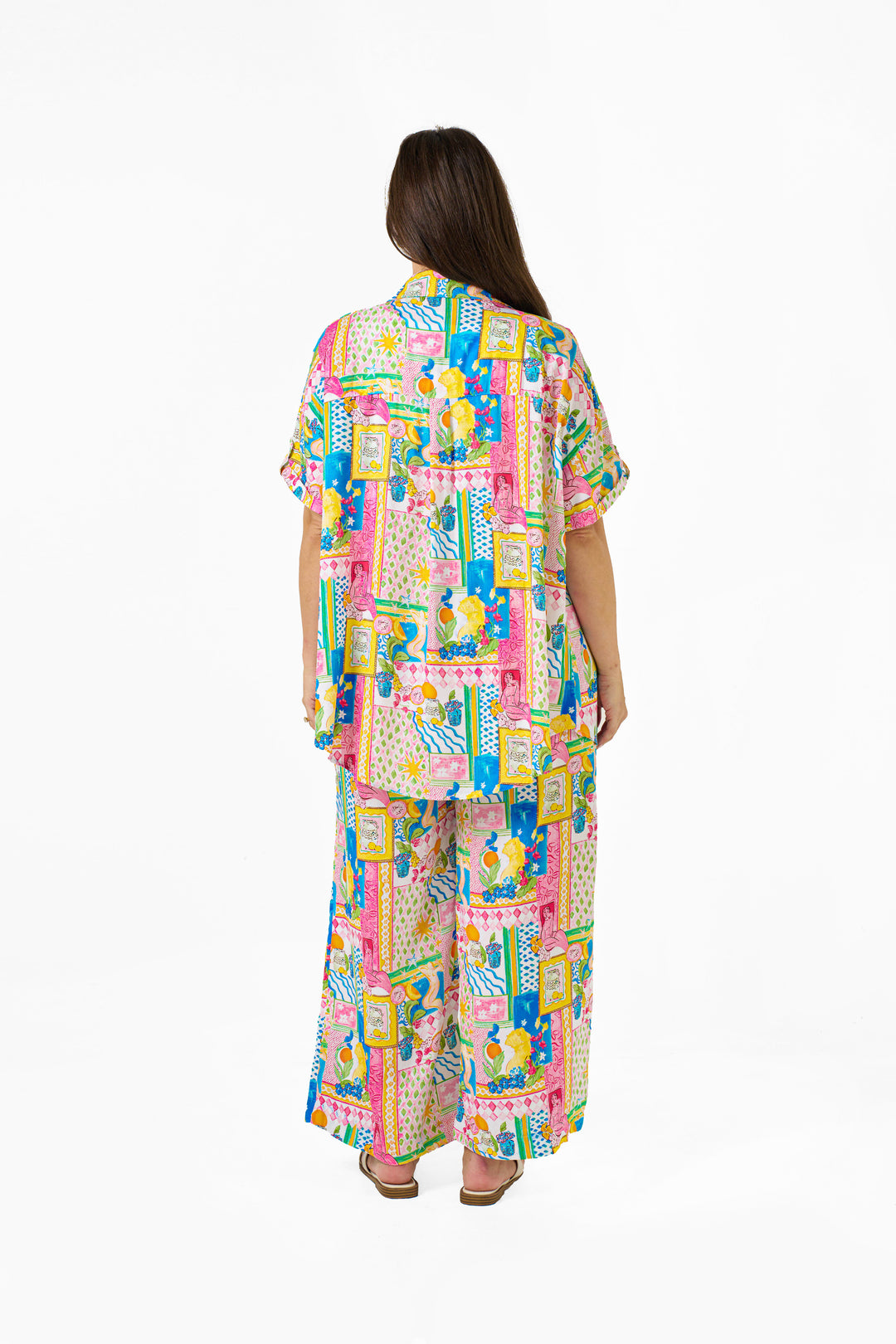 Eshal Shirt - Multi Print