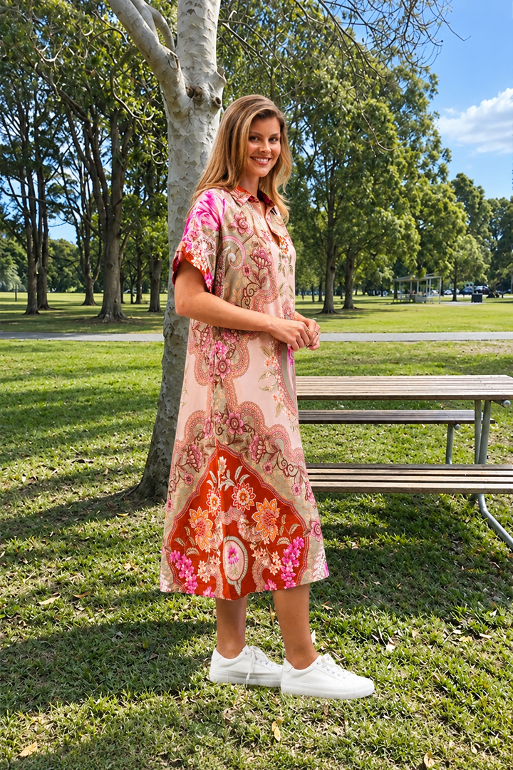 Fionn Midi Dress - Heritage Floral