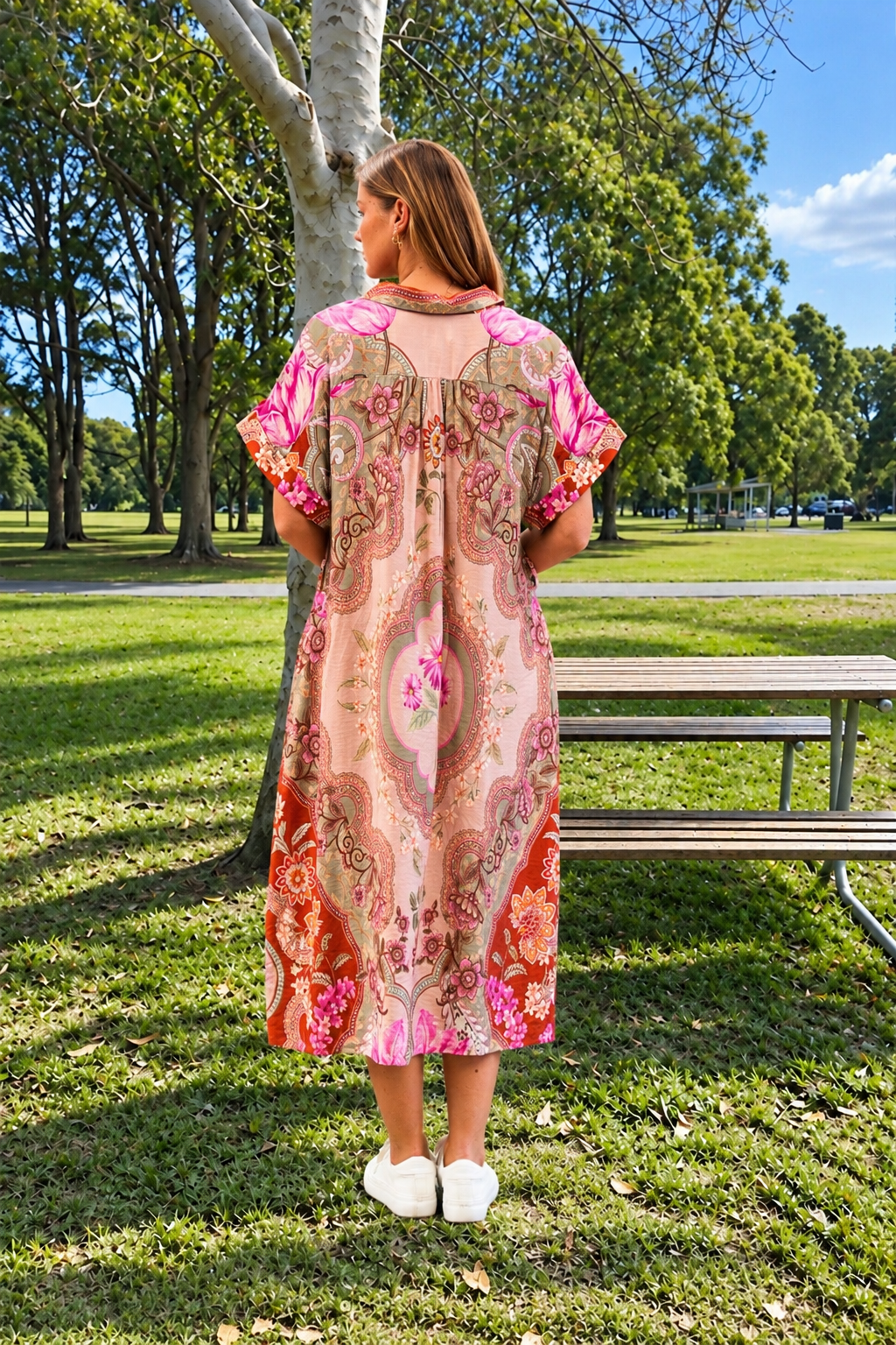 Fionn Midi Dress - Heritage Floral