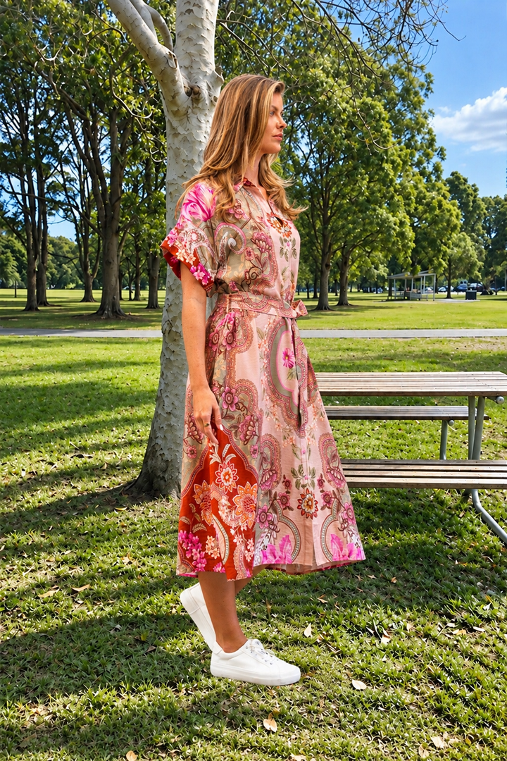 Fionn Midi Dress - Heritage Floral