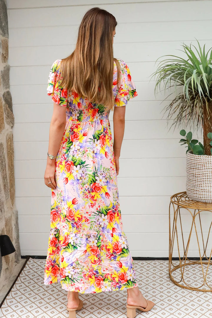 Freyja Maxi Dress – Multi Floral