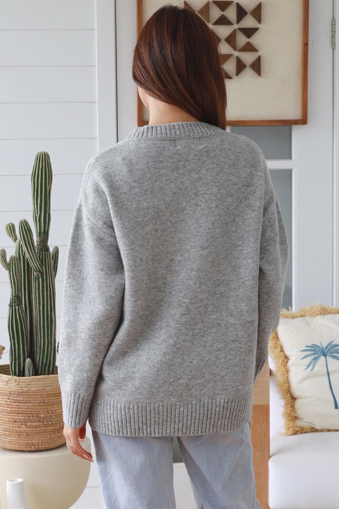 Gemma Jumper – Light Grey
