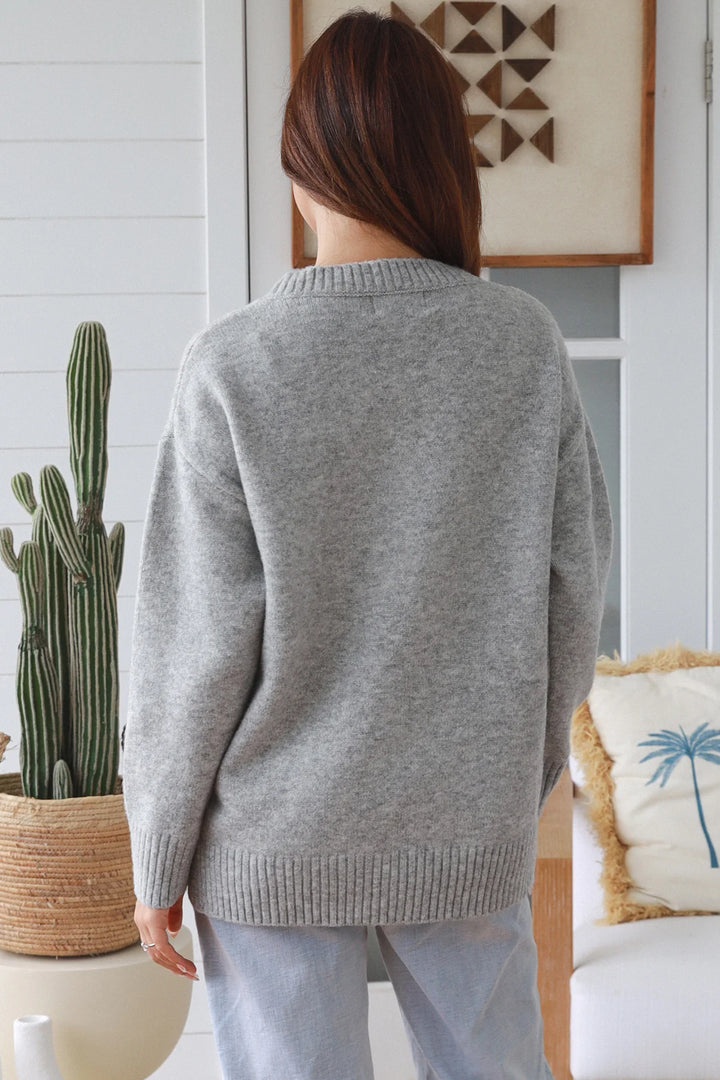 Gemma Jumper – Light Grey
