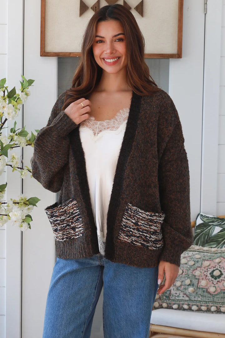 Isla Cardigan – Coffee