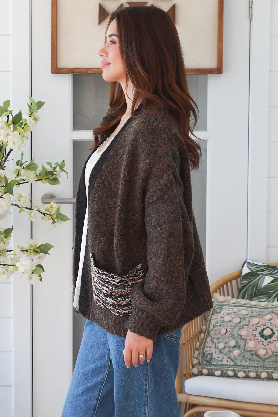 Isla Cardigan – Coffee