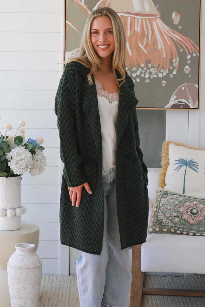 Jenny Cardigan - Dark Green