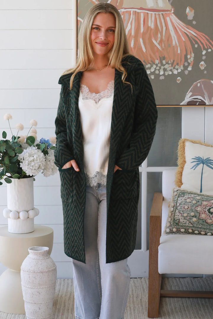 Jenny Cardigan - Dark Green