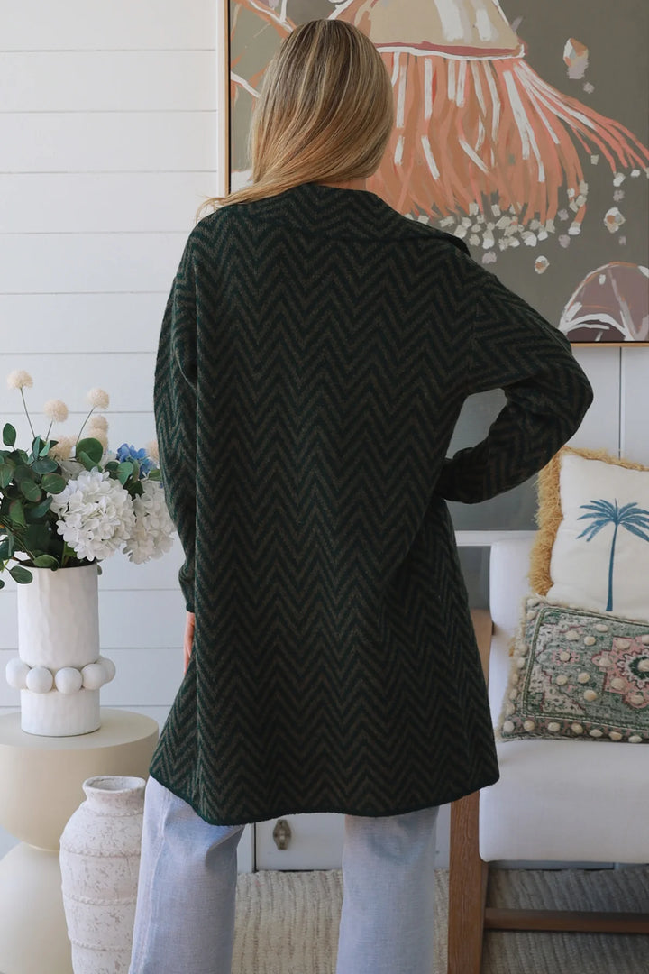 Jenny Cardigan - Dark Green