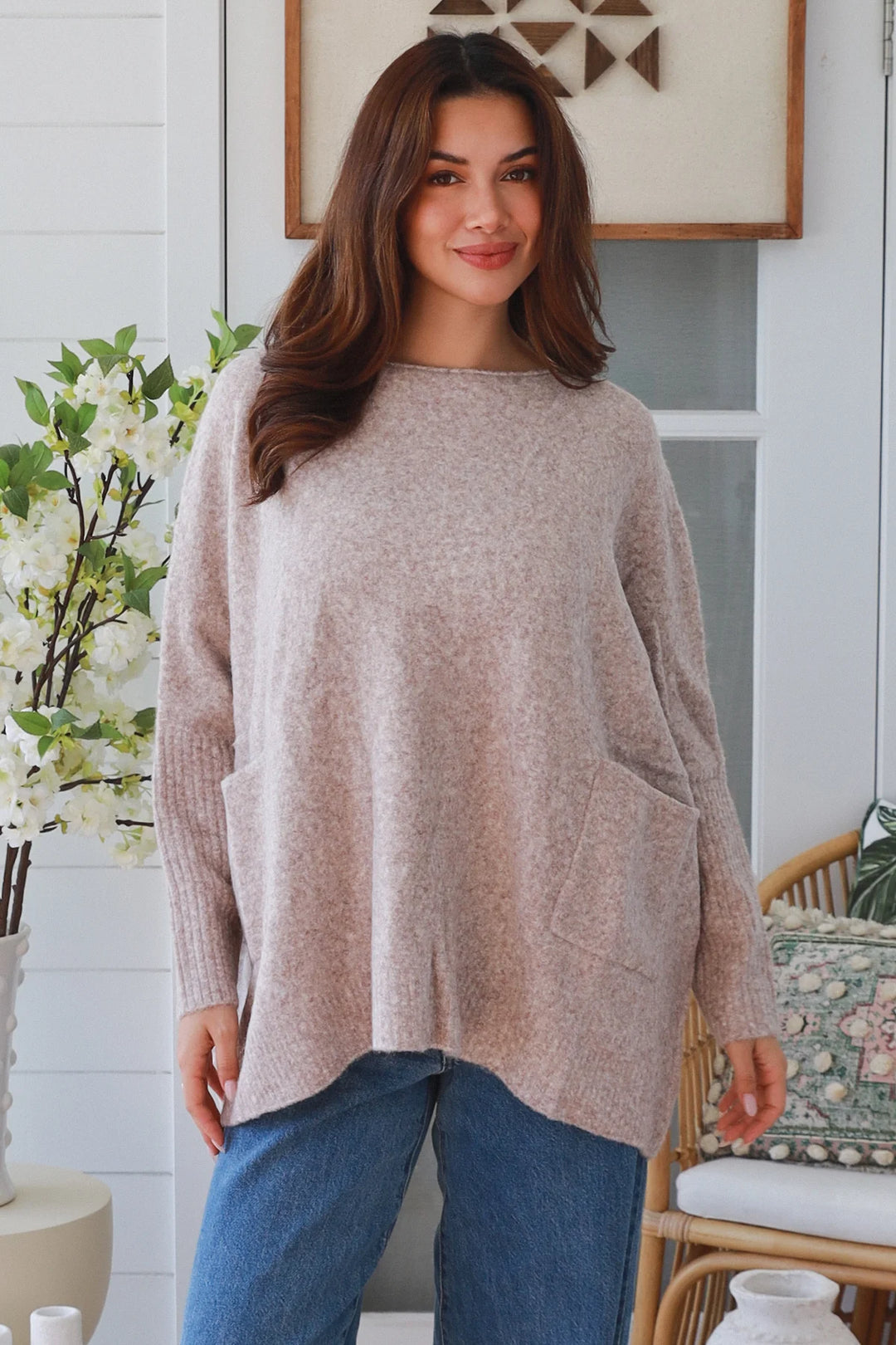 Joan Jumper | Oversized Round Neck Knit