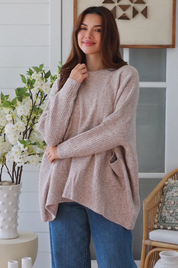 Joan Jumper | Oversized Round Neck Knit