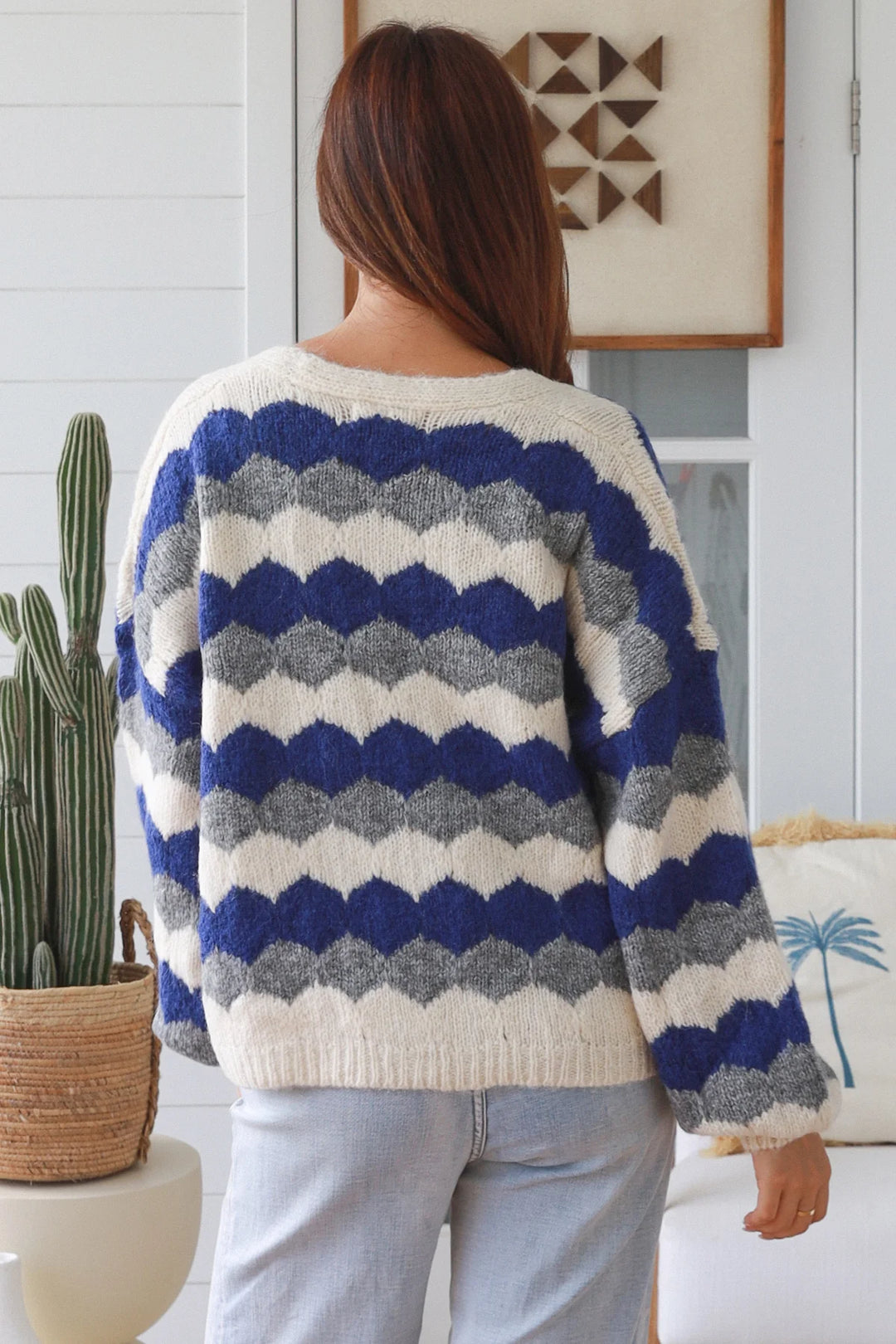 Kelly Cardigan – Blue