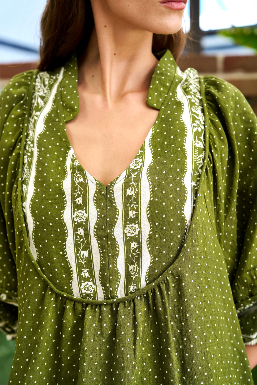 Landry Dress - Green