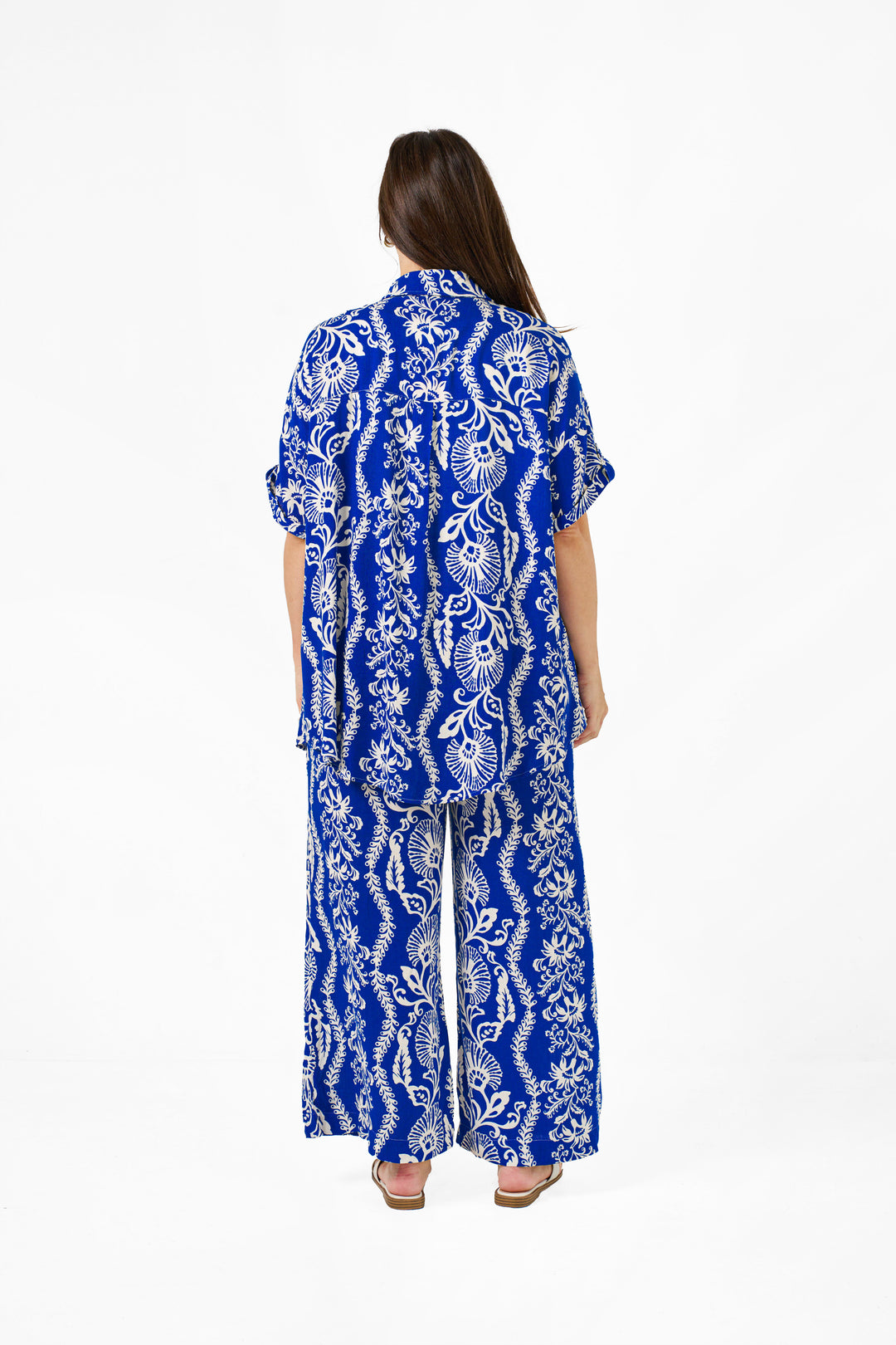 Lenny Shirt - Blue Print