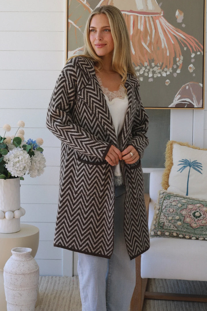Jenny Cardigan - Brown
