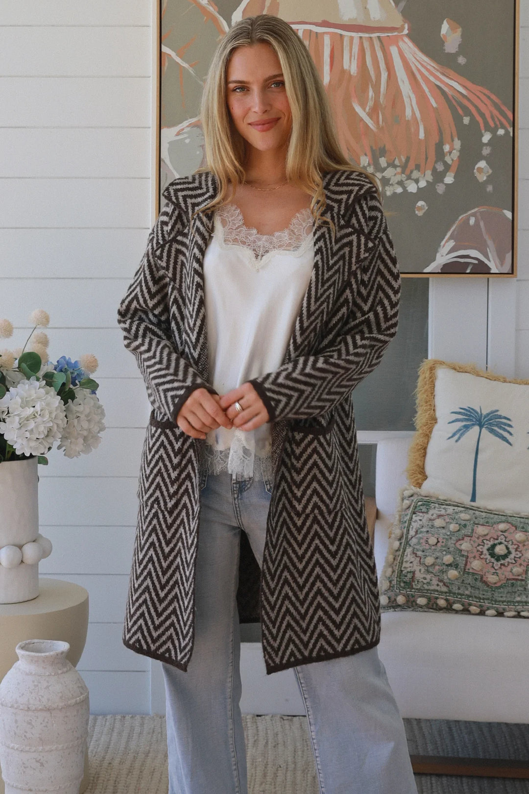 Jenny Cardigan - Brown