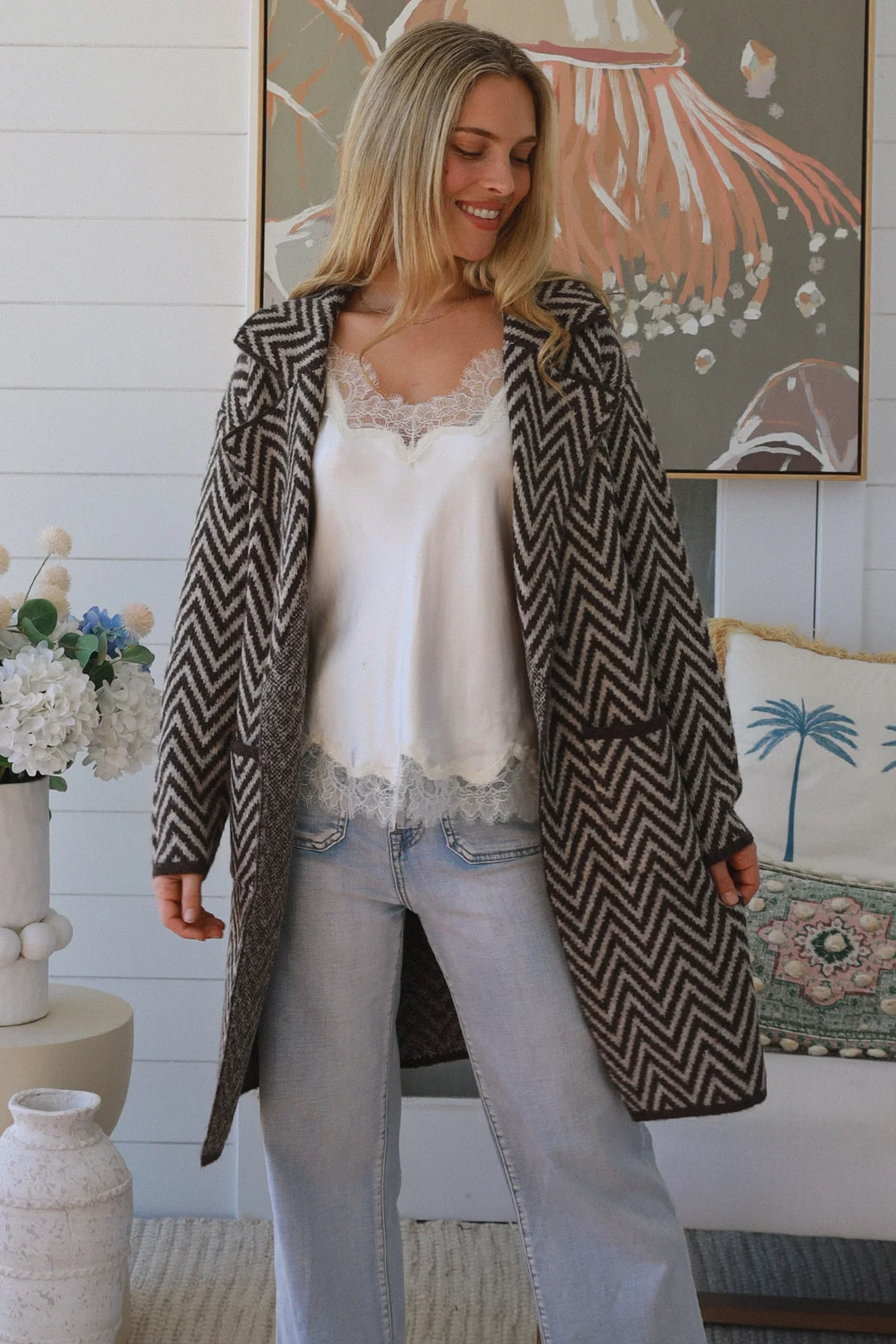 Jenny Cardigan - Brown