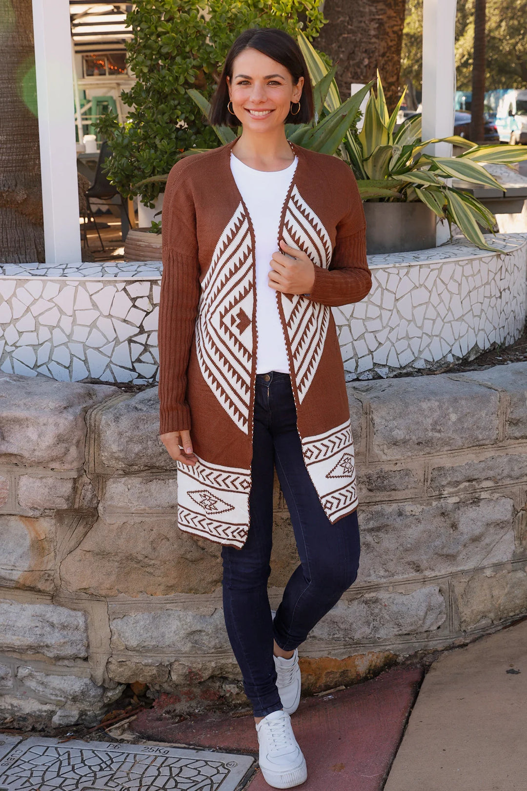Lola Cardigan-Brown