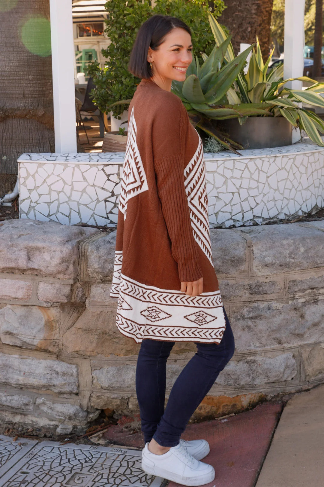 Lola Cardigan-Brown