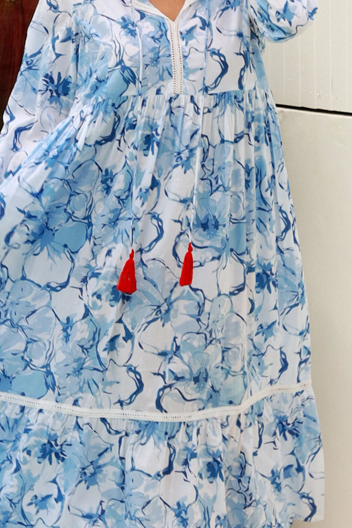 Manale Dress - Cornelia Blue