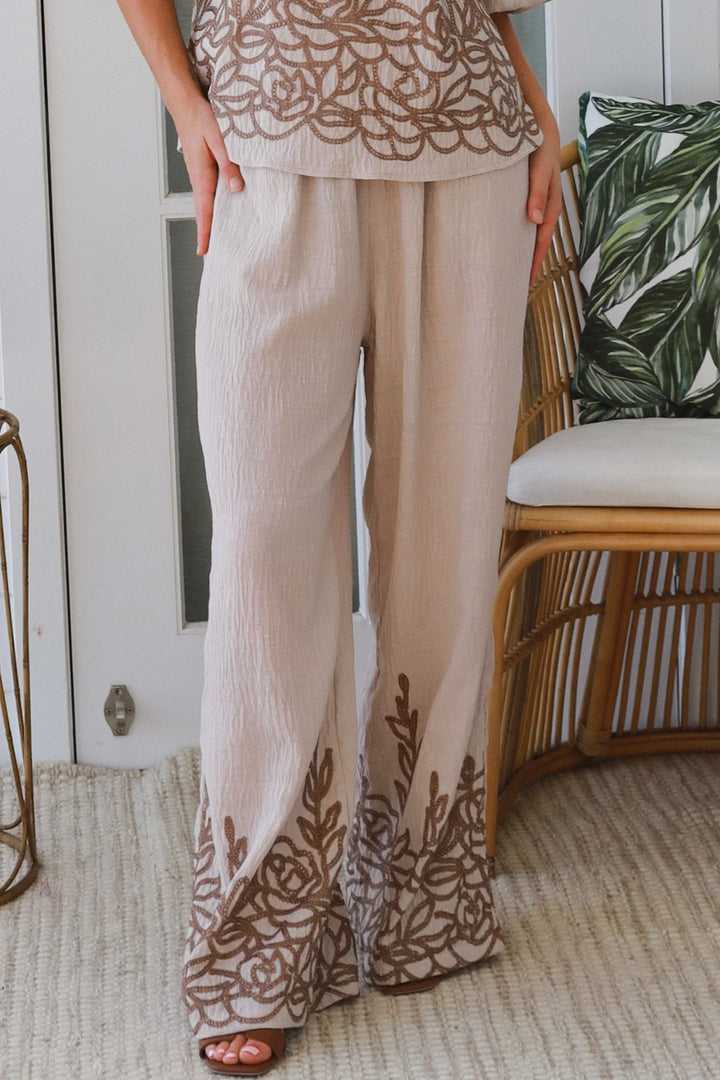 Penelope Pants- Beige