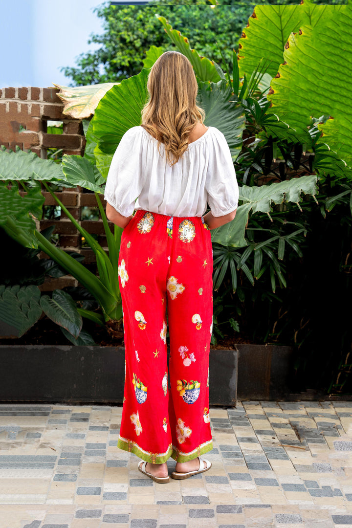 Shepard Pants - Red Print