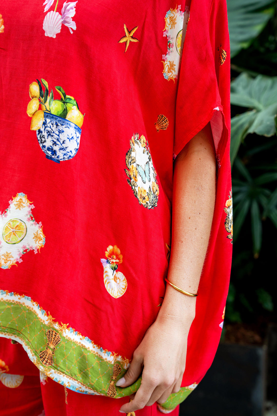 Shepard Top - Red Print