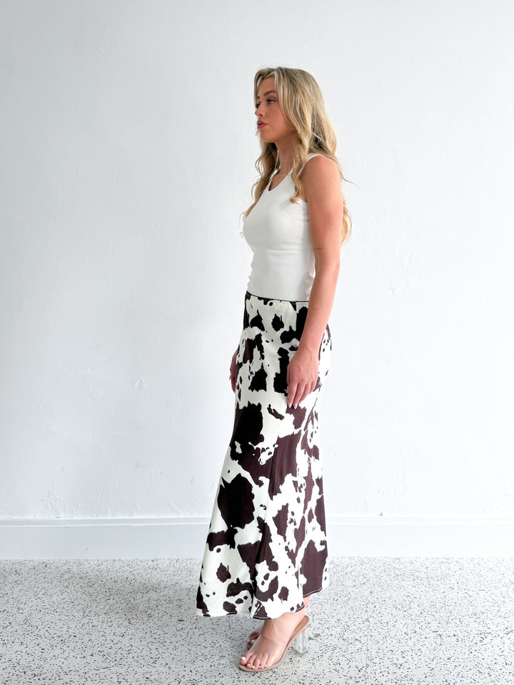 Stella Skirt-Brown
