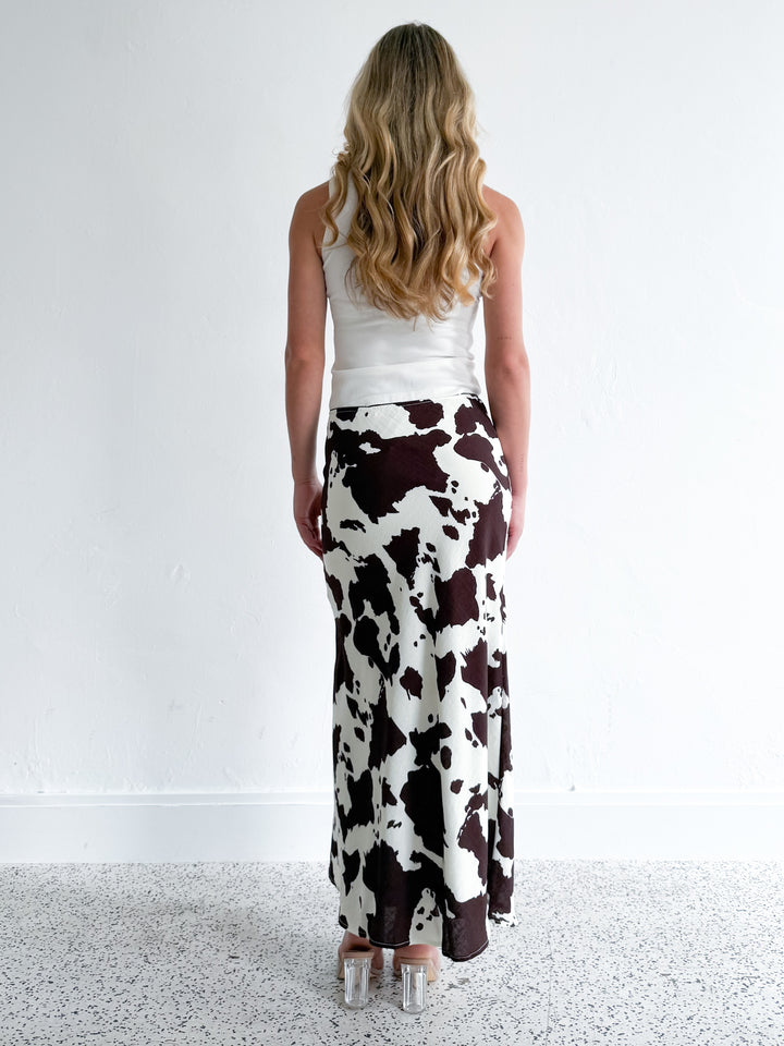 Stella Skirt-Brown