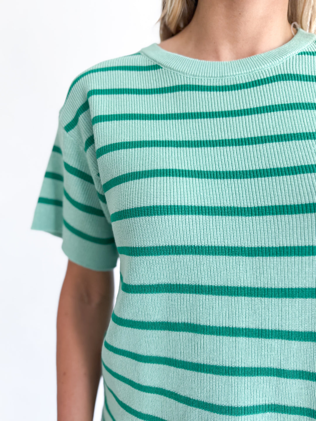 Sunny Knit Top - Mint