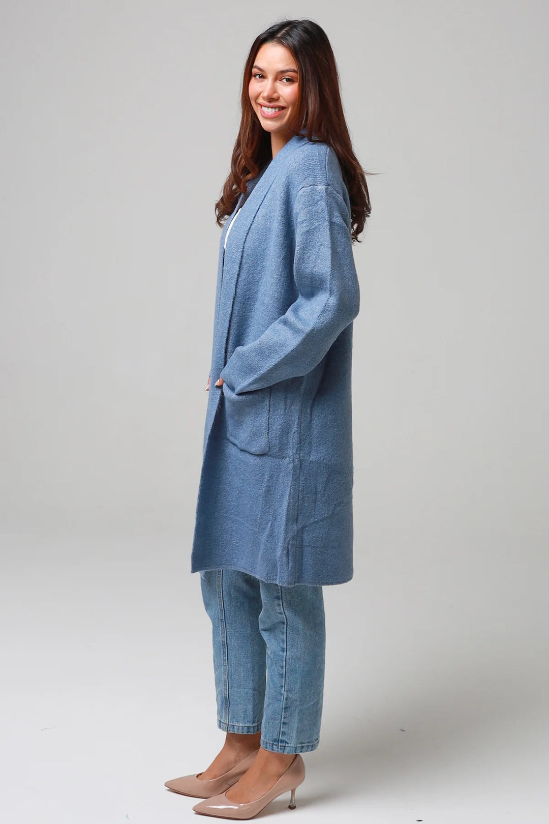 Tilly Cardigan - Blue