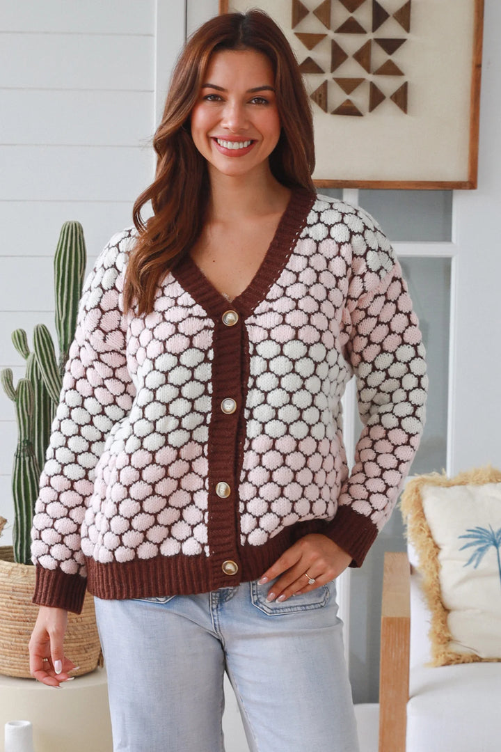 Tommy Cardigan – Light Pink