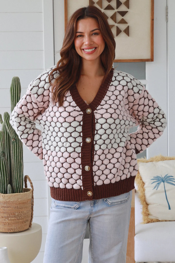 Tommy Cardigan – Light Pink