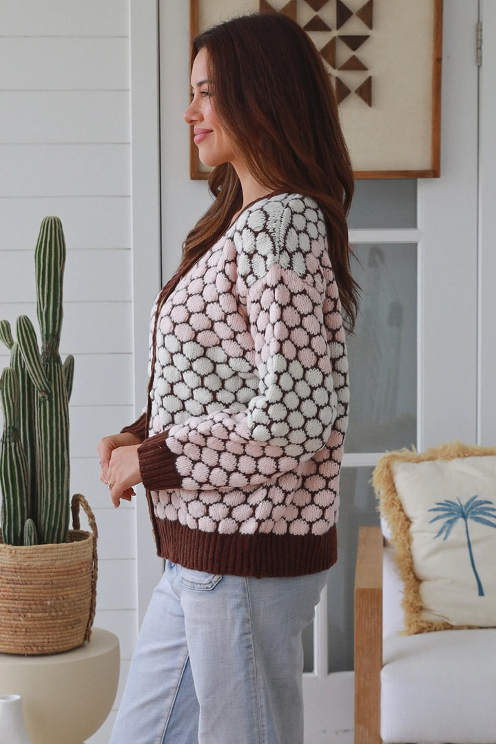 Tommy Cardigan – Light Pink