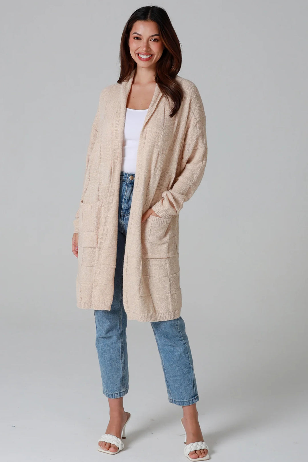 Trudy Cardigan-Cream